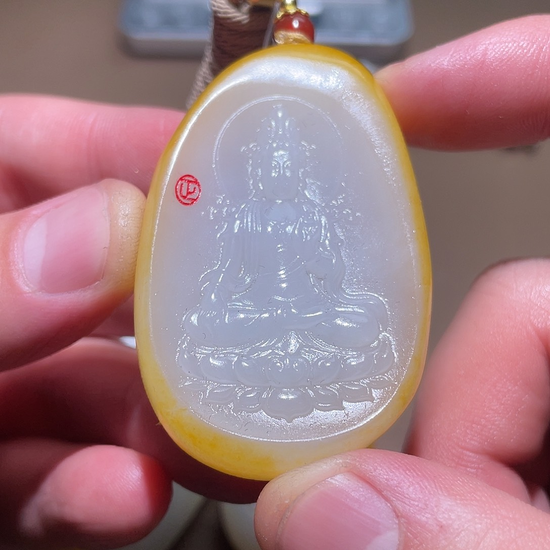 和田玉颈饰未镶嵌Z6