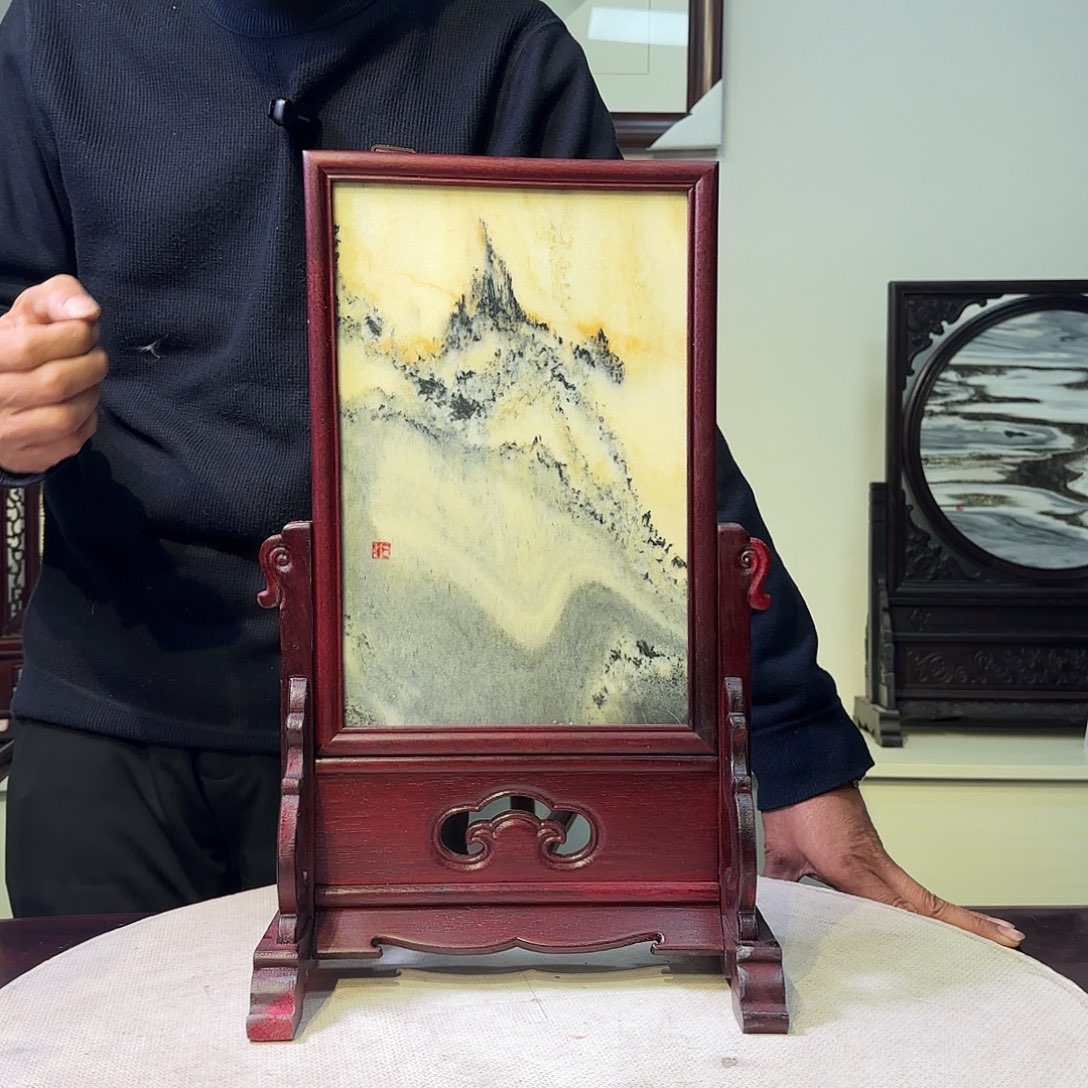 石材天然大理石画28×44