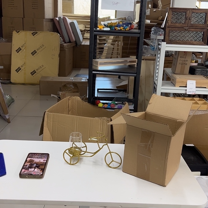 合金自行车摆件，瑕疵不退不换