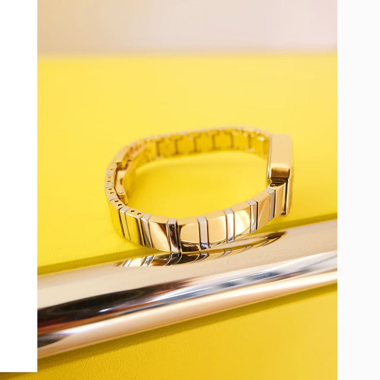 小众设计金色系百搭手表46257