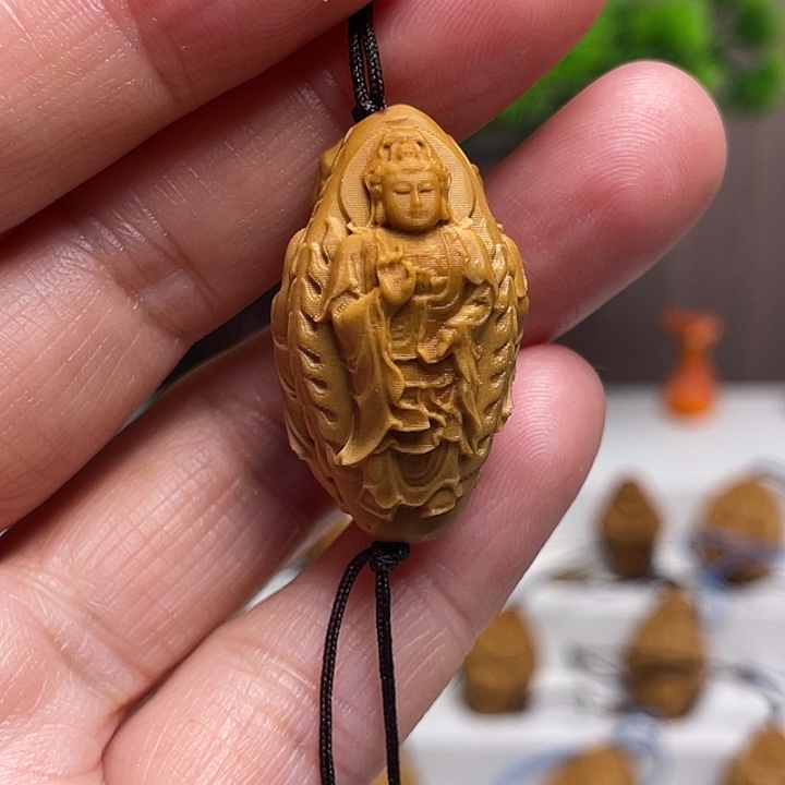 橄榄核吊坠橄榄核