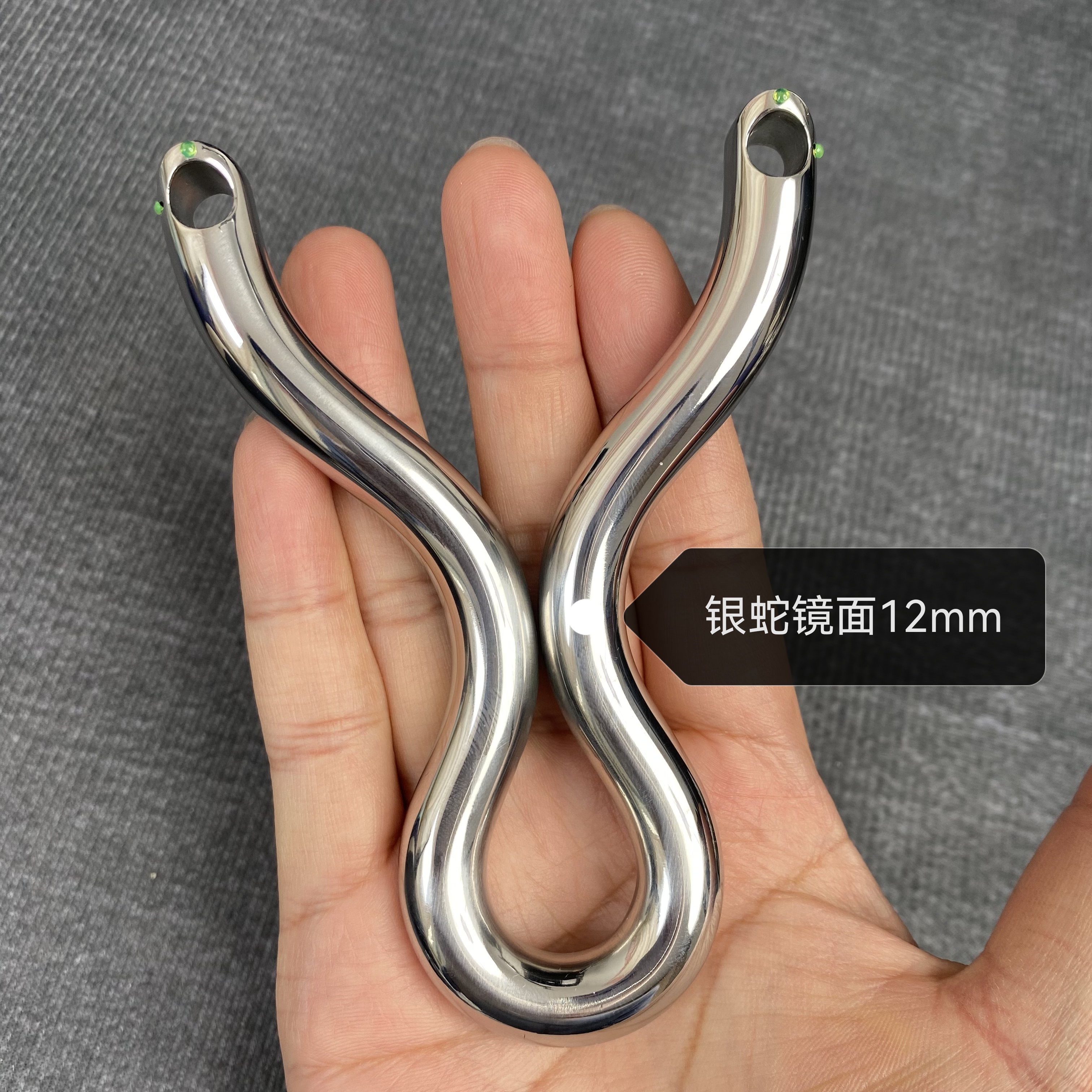 12毫米镜面寒蛇单卡扁皮大威力户外弹力高精准射击解压玩具