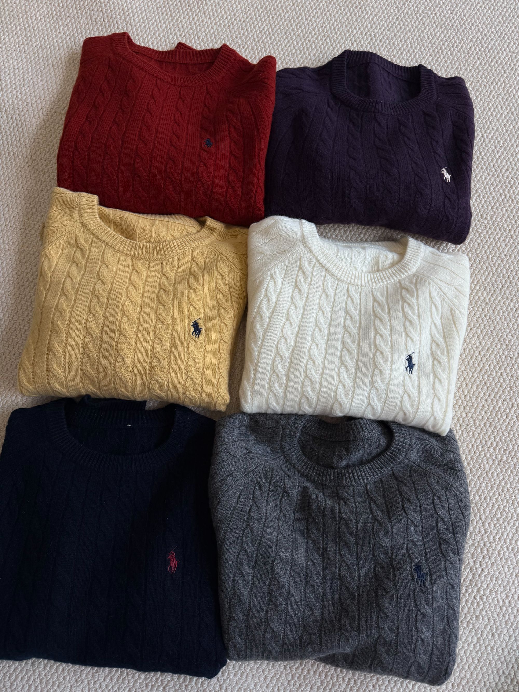 经典返场小马秋冬毛衣