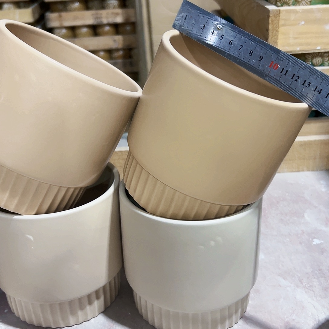 有孔，在眼尾单陶瓷花盆凑单10米包邮微瑕微瑕