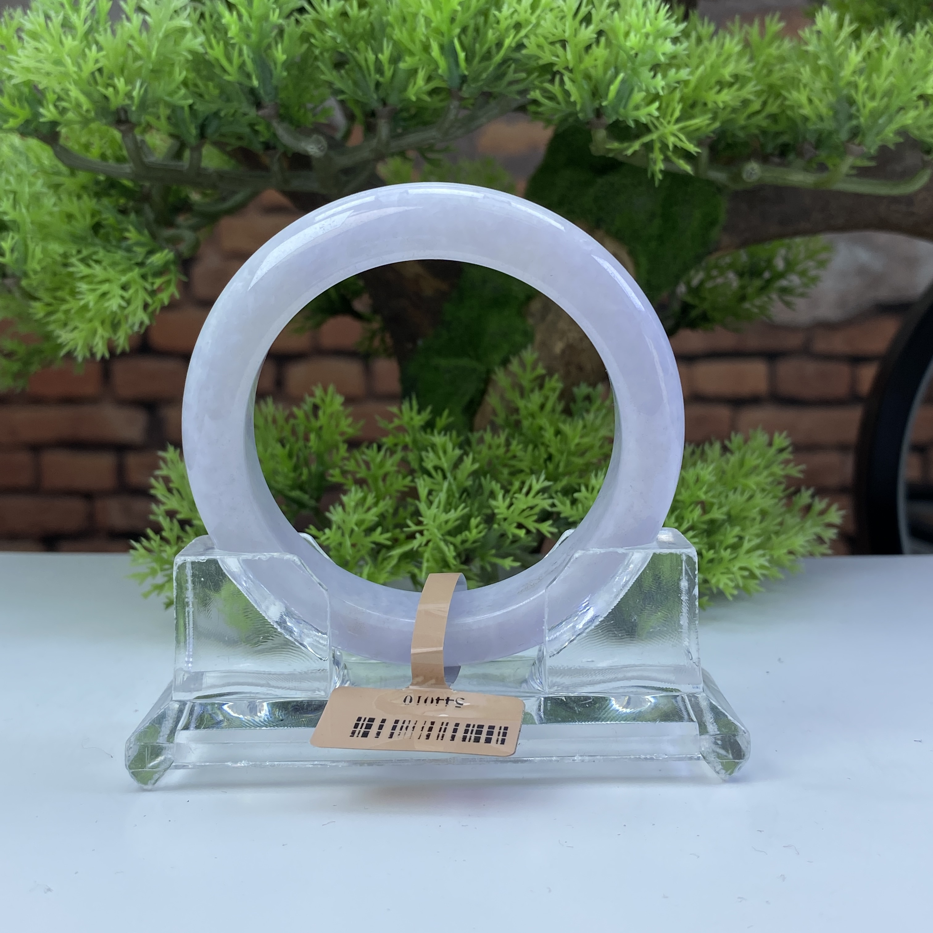 58.6【刀客砍价王】帅豪-天然缅甸A货翡翠手镯   K18