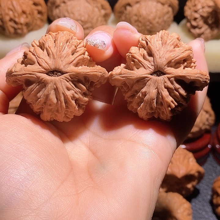 文玩核桃把件蛇*42全品至尊狮虎兽