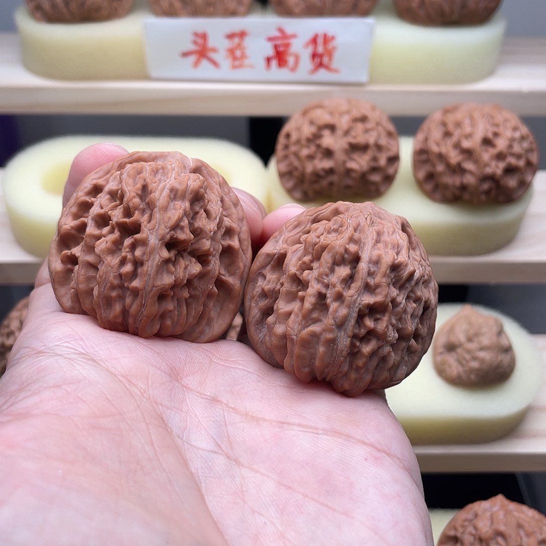 吊坠文玩核桃禾*王42四座楼全品