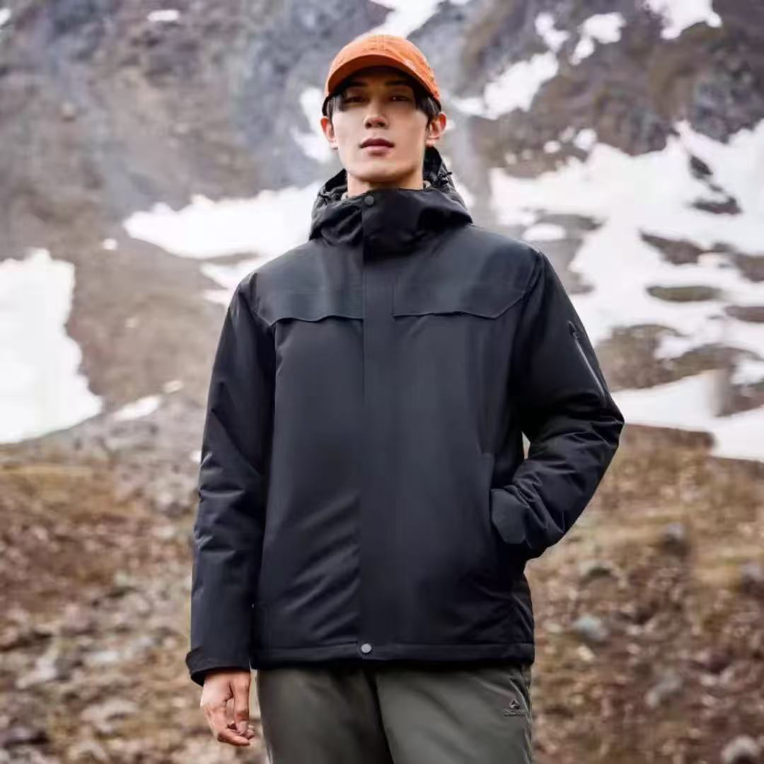 朱雀冲锋衣三合一男女户外防风防水登山服保暖外套秋冬