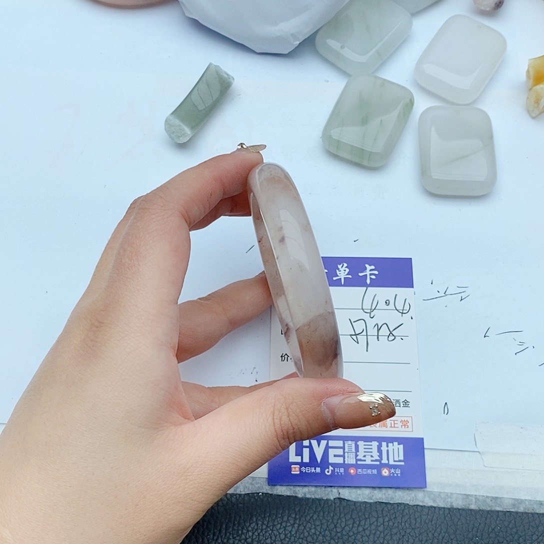 石英质玉手镯未镶嵌404，5758