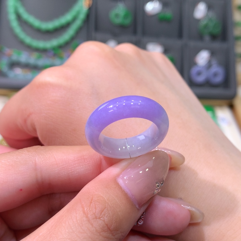 【闪购商品】未镶嵌戒指翡翠12-13号