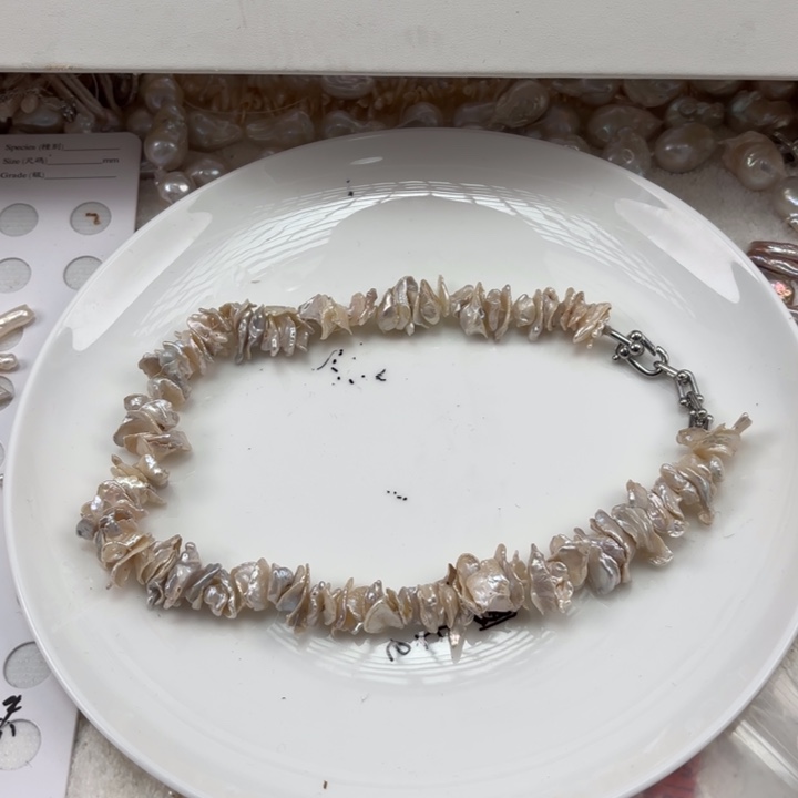 未镶嵌淡水珍珠颈饰