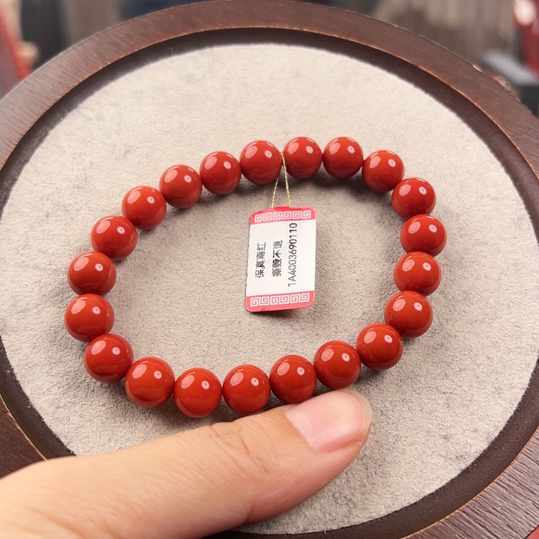 南红玛瑙手串未镶嵌