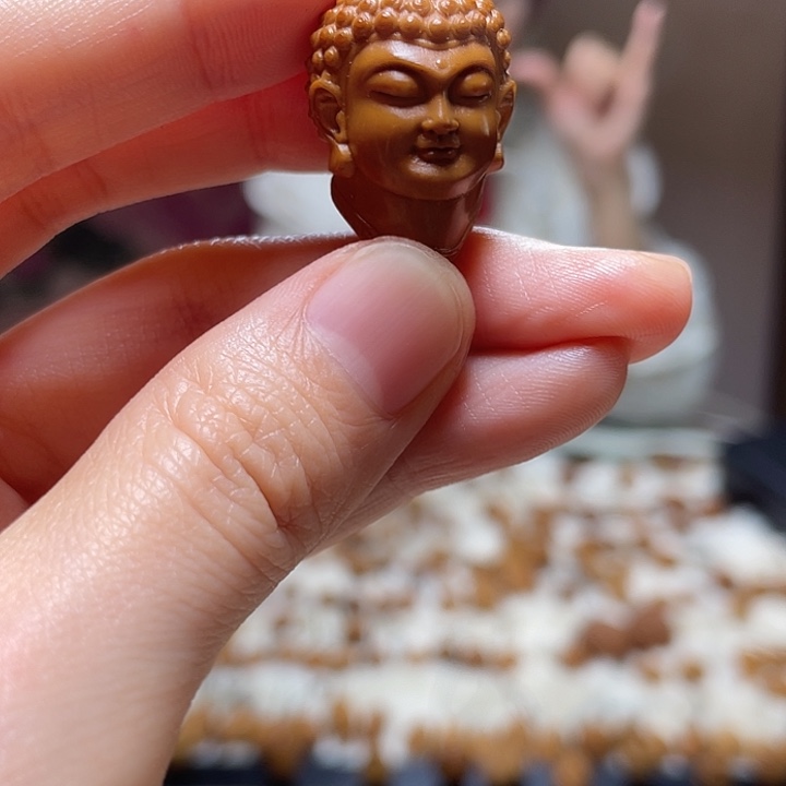 橄榄核吊坠橄榄 佛头