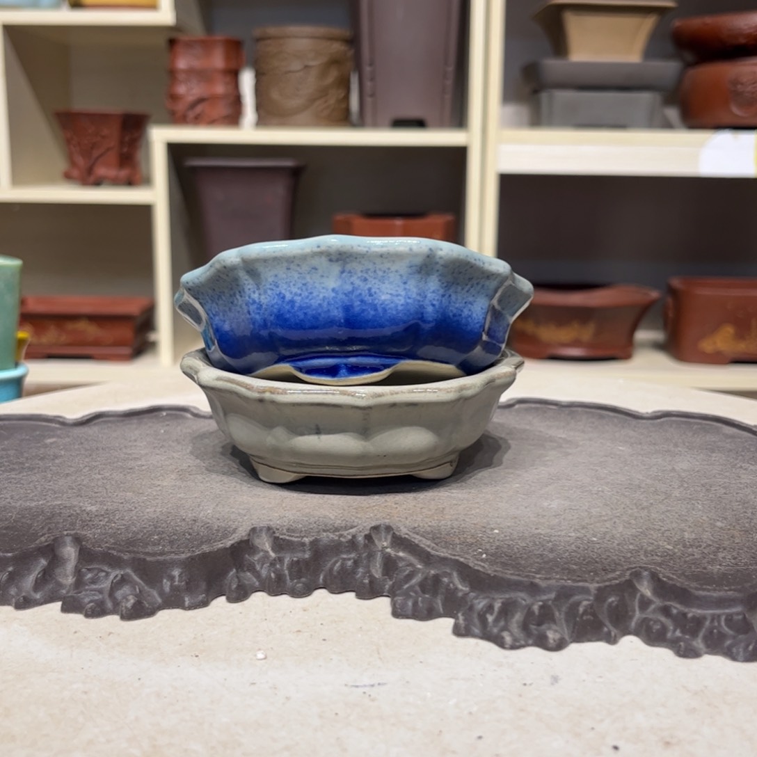 紫砂花盆瑕疵3.5-11-2。。。