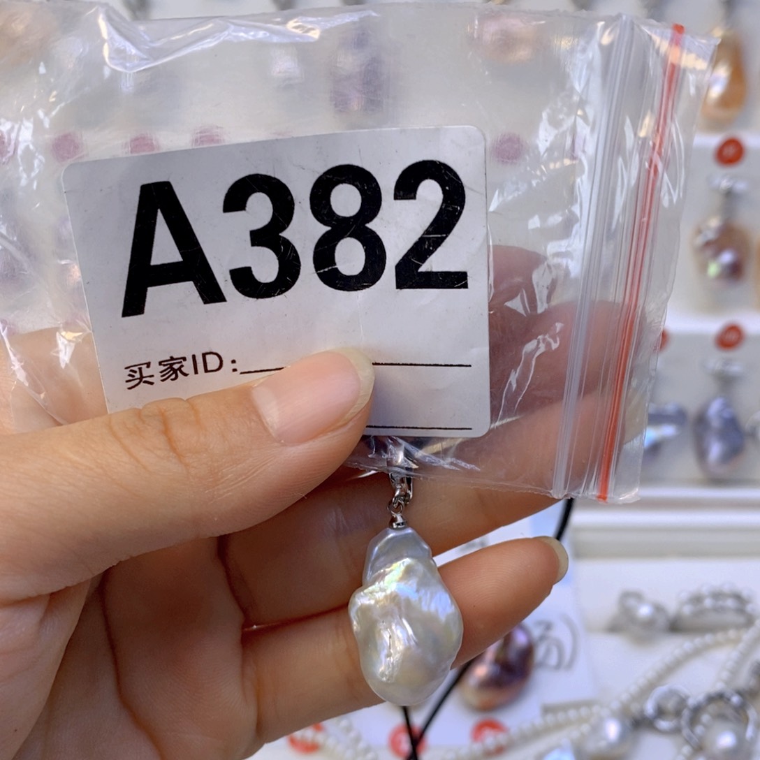 淡水珍珠银S925镶嵌颈饰