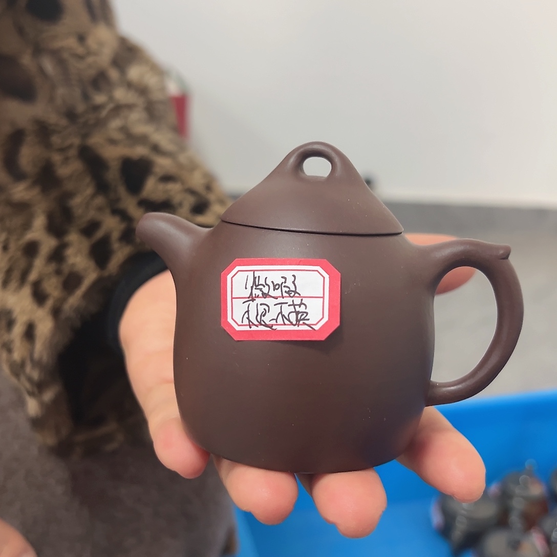 紫砂茶壶黄龙山原矿紫泥150