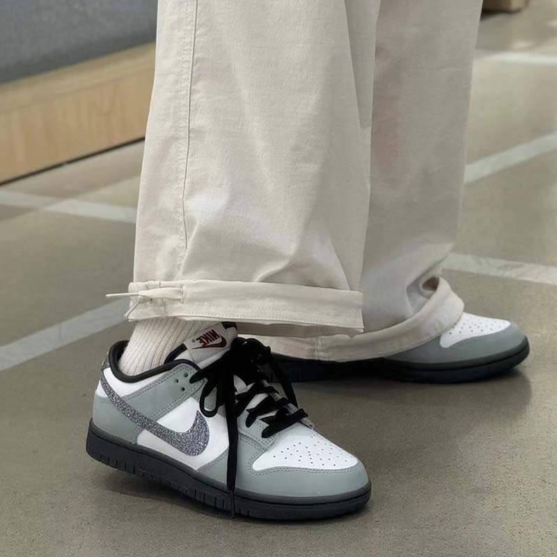 清货 Nike Dunk Low 灰白 低帮休闲复古板鞋 HQ3462-191
