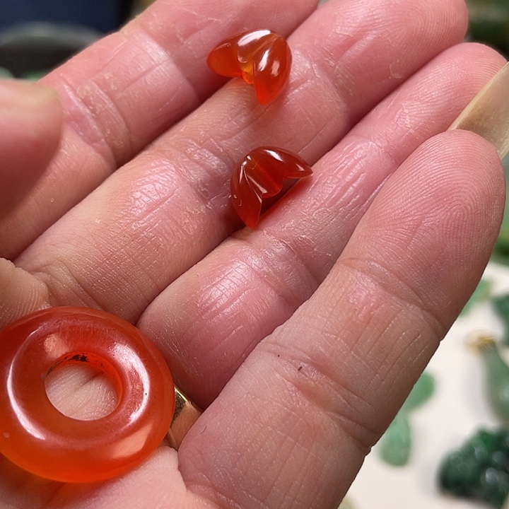*****玛瑙/玉髓颈饰合金