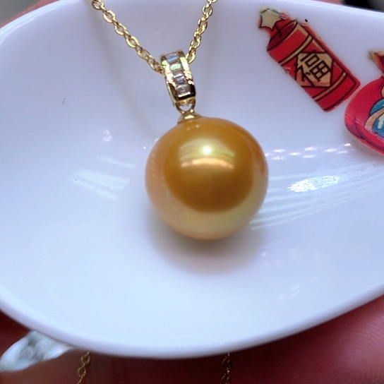 淡水珍珠耳饰银S925镶嵌