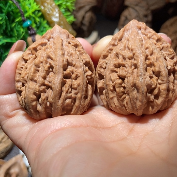 把件文玩核桃东北楸子小雪42