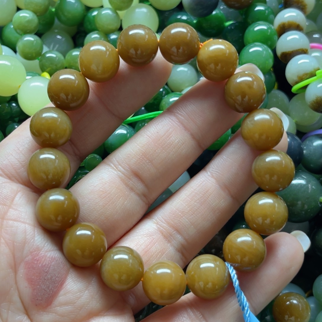 和田玉手链未镶嵌