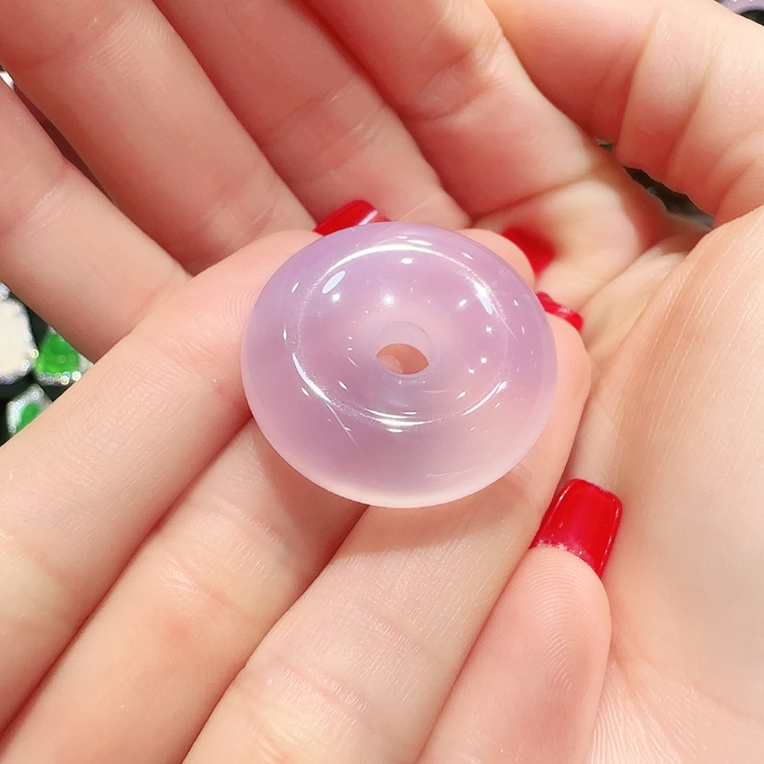 玛瑙/玉髓未镶嵌吊坠