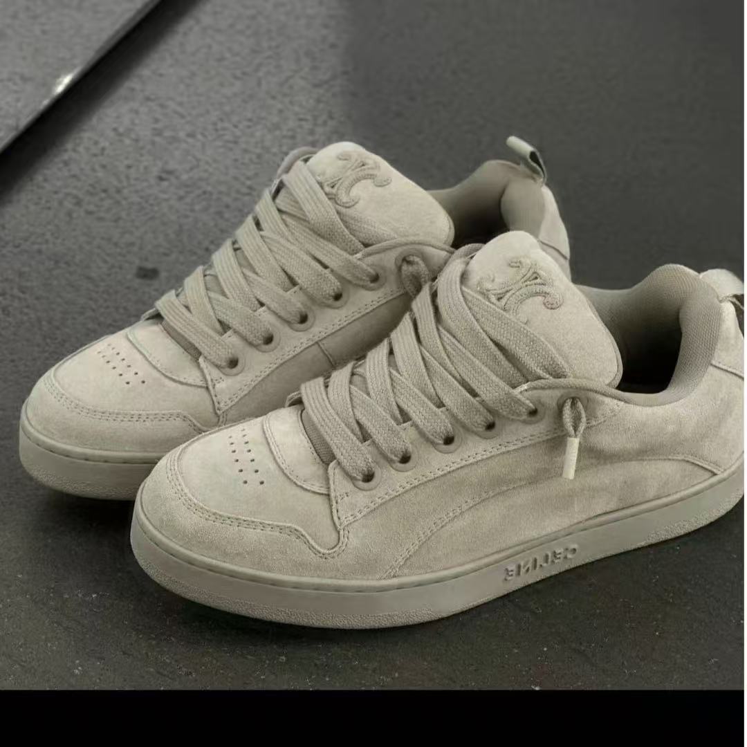 99新 Celine/思琳 思琳灰色胖丁鞋35码