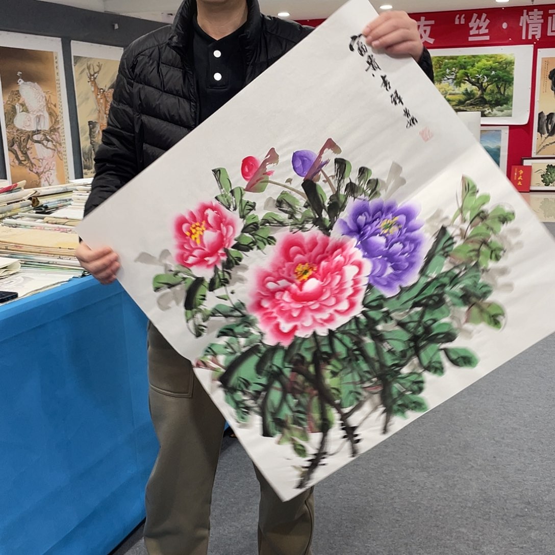 国画今天早上国画作品选购