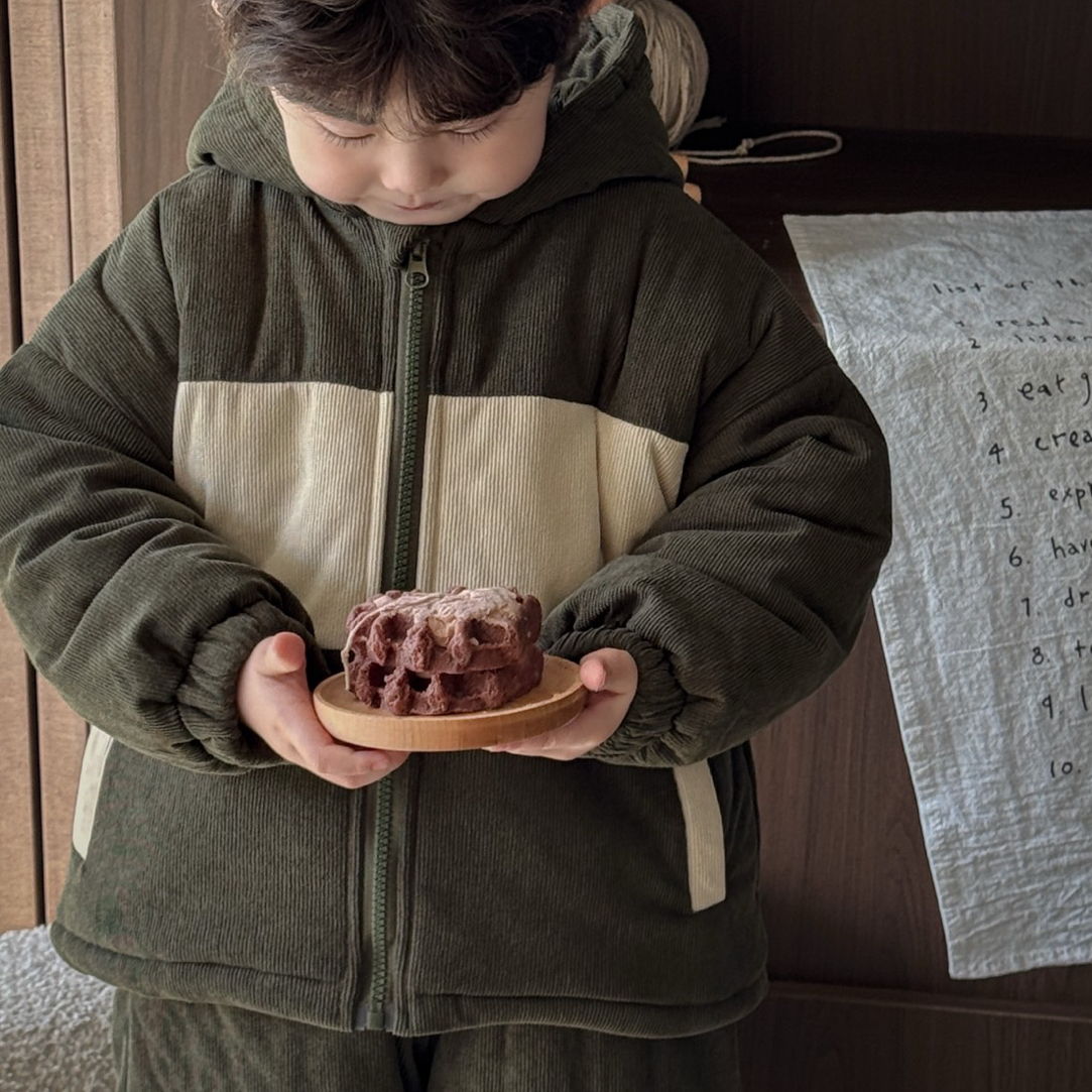 男童家居服外穿睡衣冬季加绒加厚加棉一套过冬帅气保暖