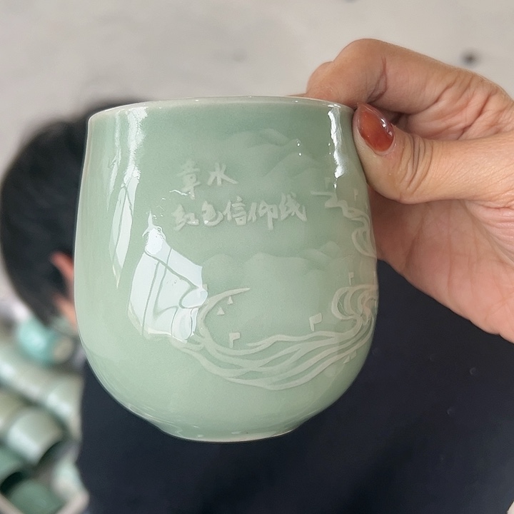 小米茶器龙泉青瓷