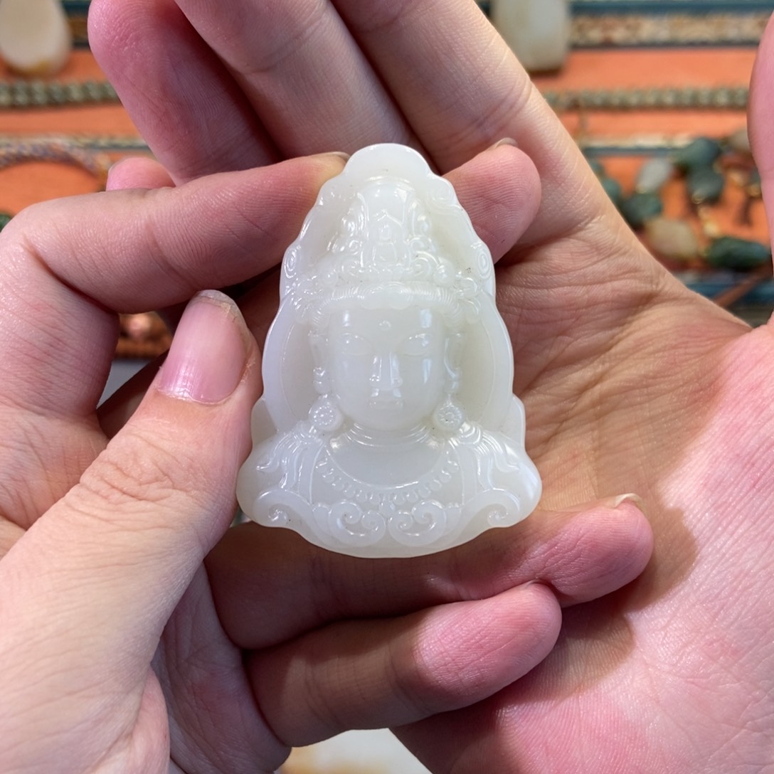 和田玉颈饰未镶嵌Y**B