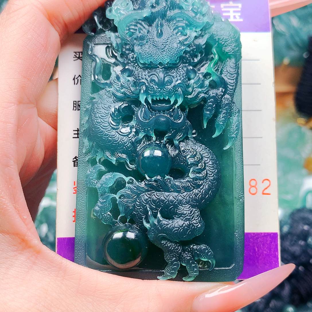 【闪购商品】翡翠未镶嵌颈饰风*纯天然A货翡翠