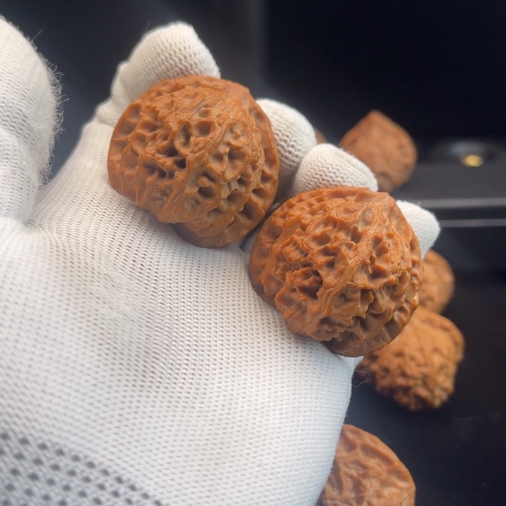 文玩核桃把件38 全品苹果圆