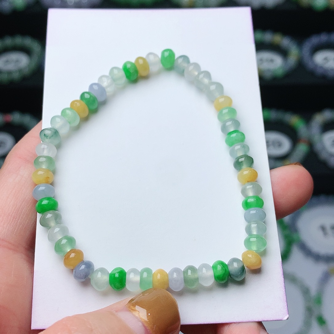 翡翠手链未镶嵌翡翠