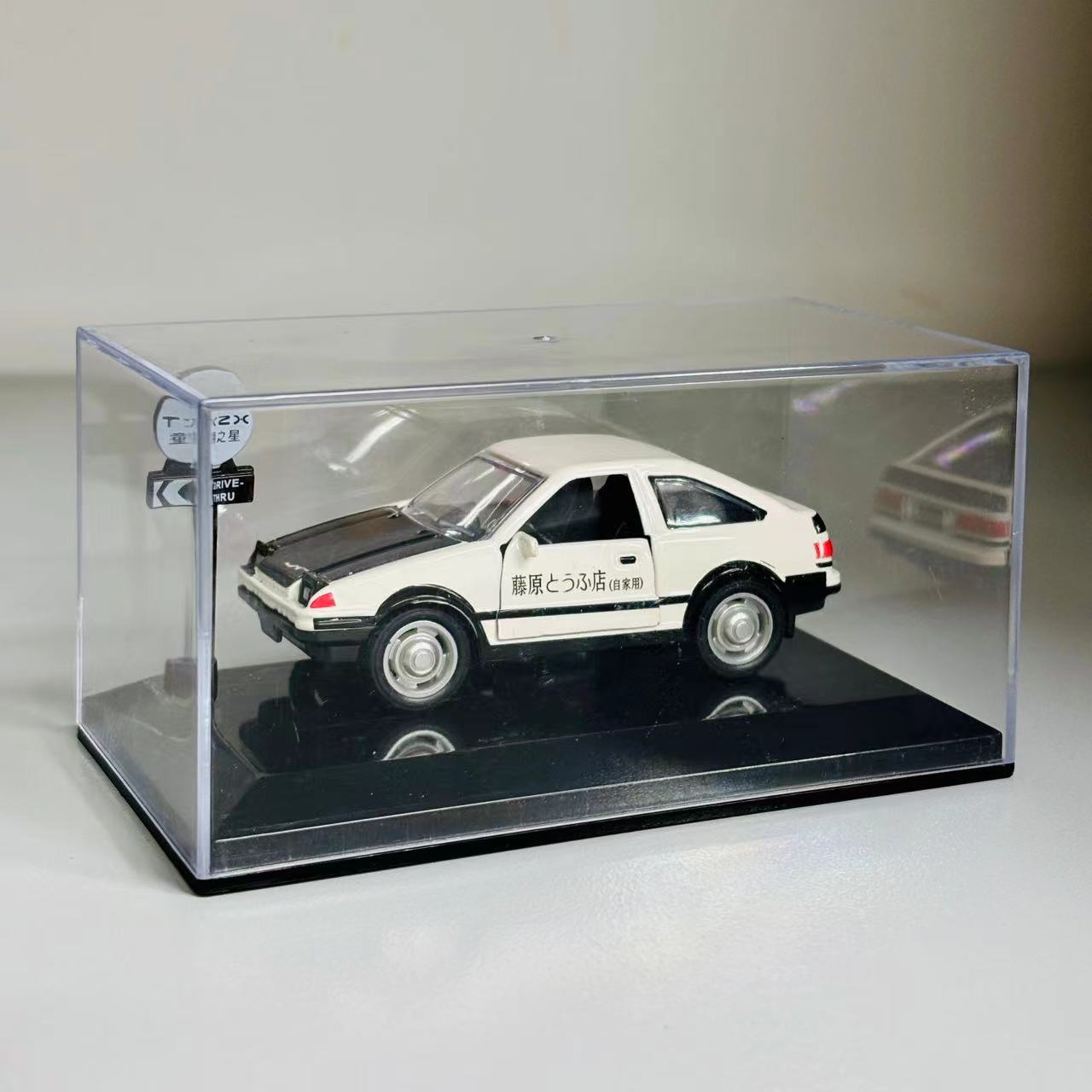 1:43合金AE86两开门回力车