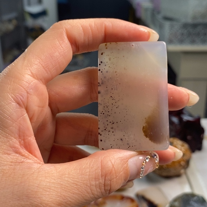 玛瑙/玉髓吊坠(不含链)未镶嵌枫*