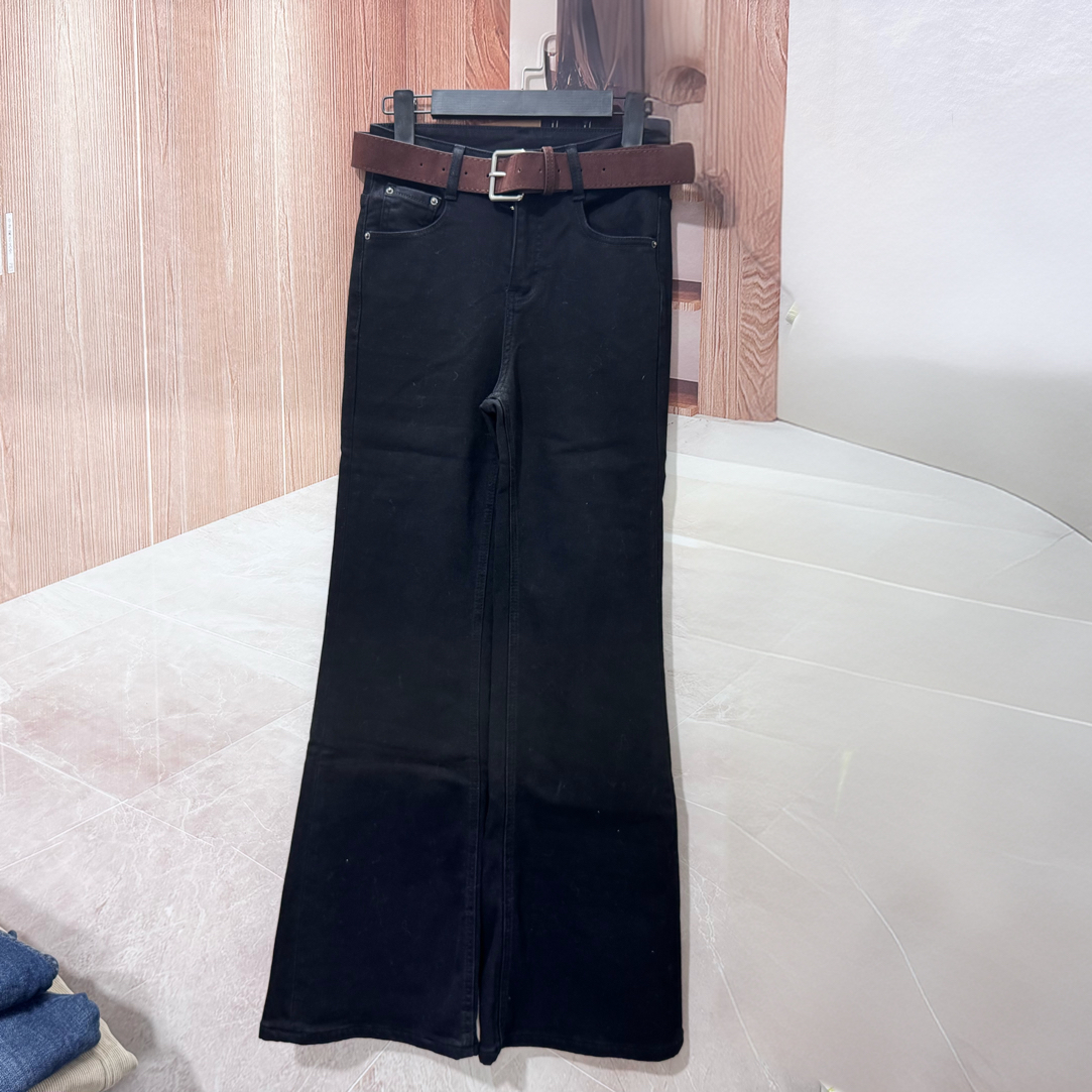 【红姐】扣号链接-下单自行备注编码-冬天植绒牛仔裤