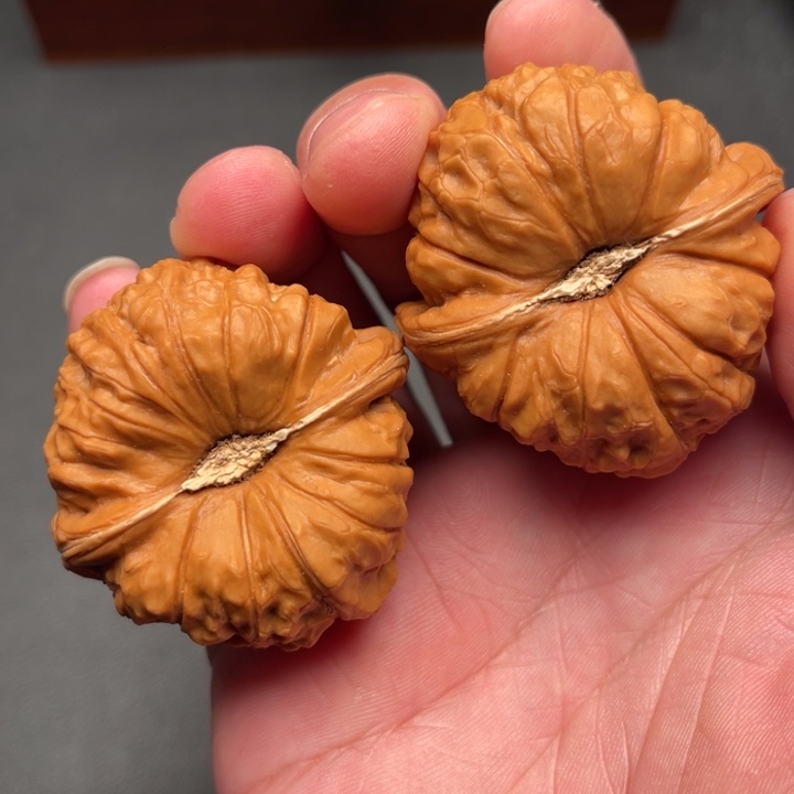 文玩核桃把件南瓜墩