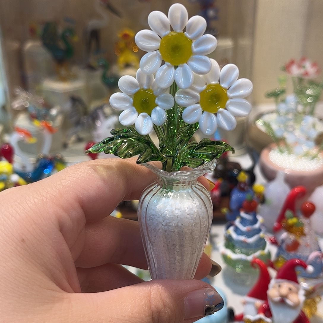 手工艺品琉璃小雏菊