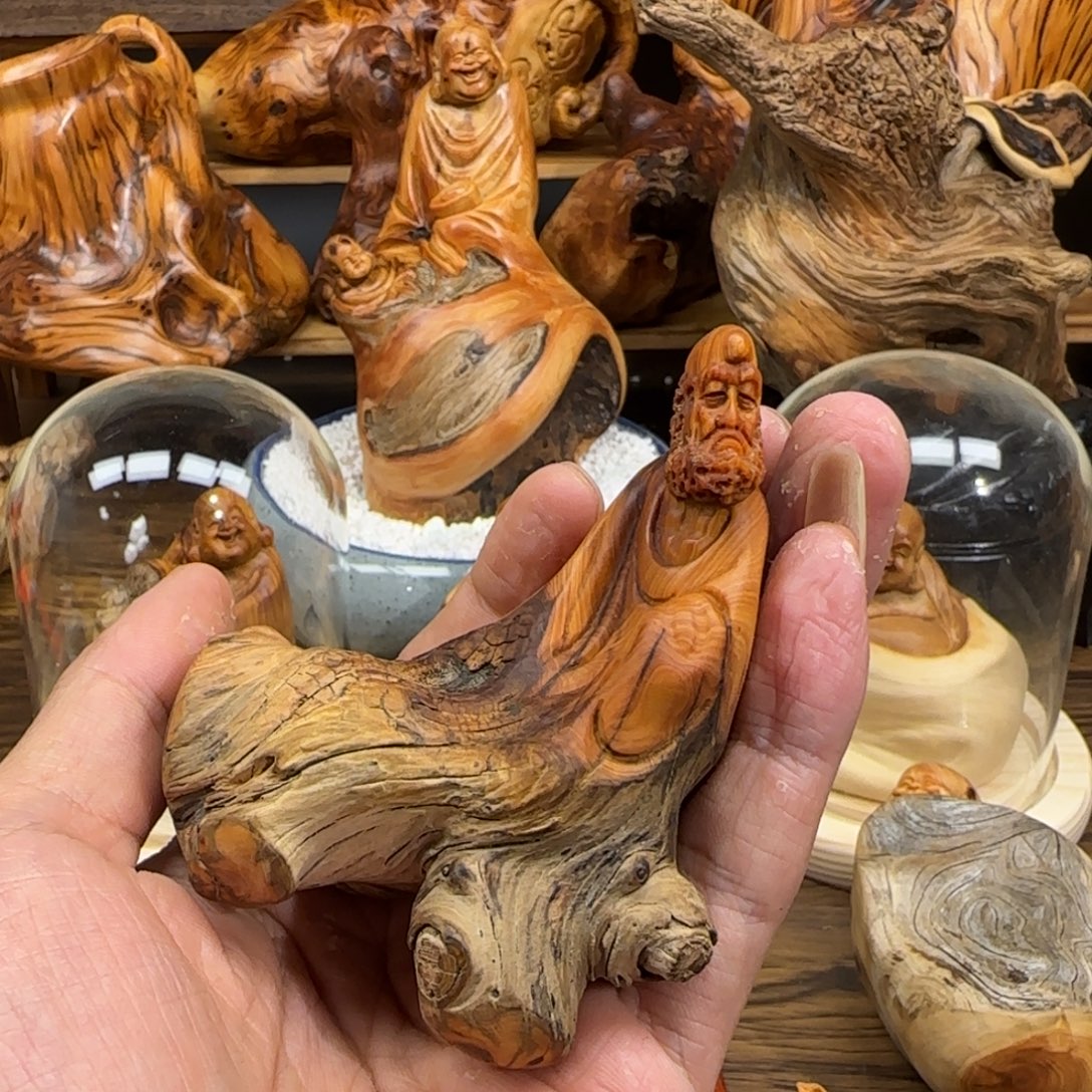 风***里柏木太行崖柏手把8888888