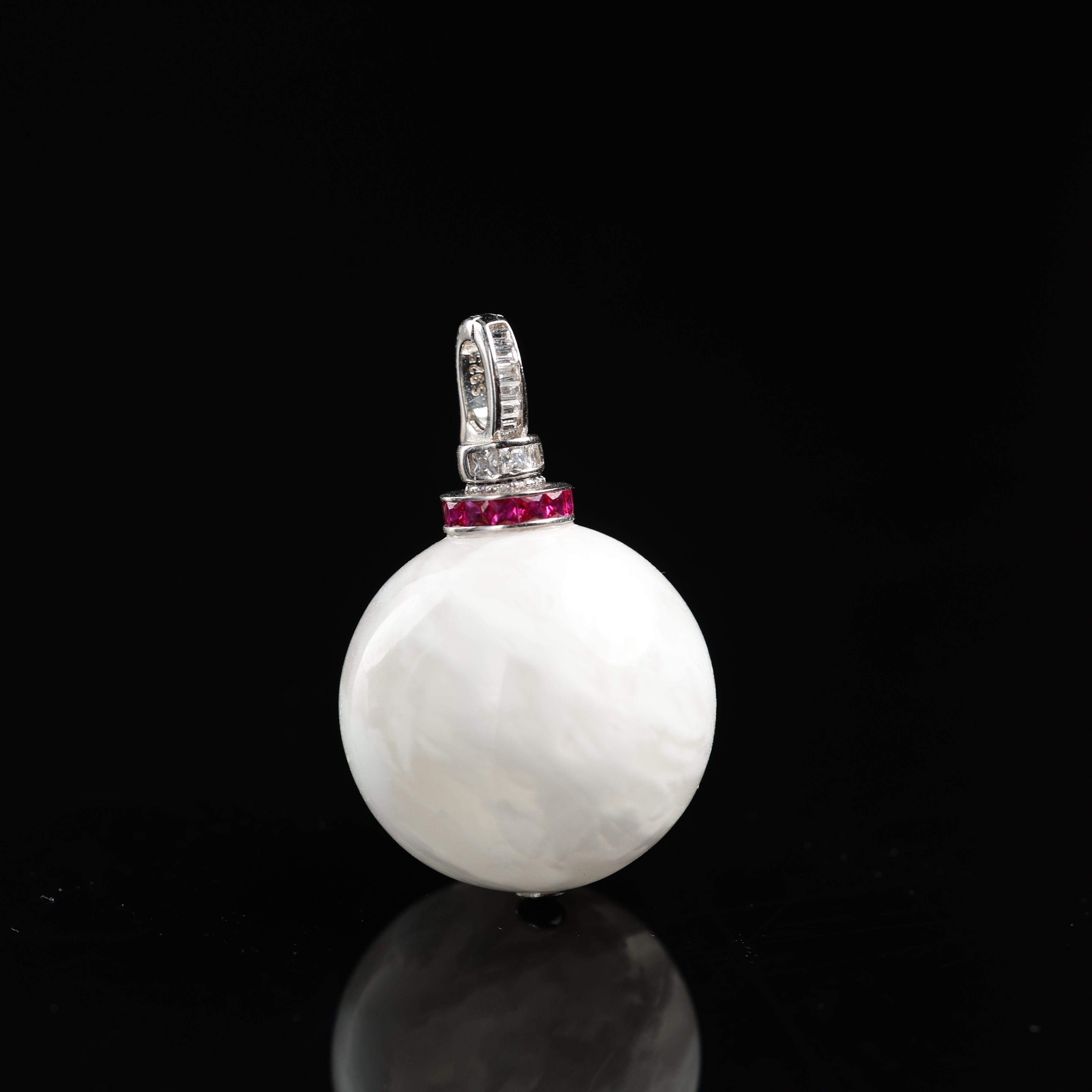 "皓洁"原创设计精品水晶雪花幽灵21mm+吊坠 多样性发其一