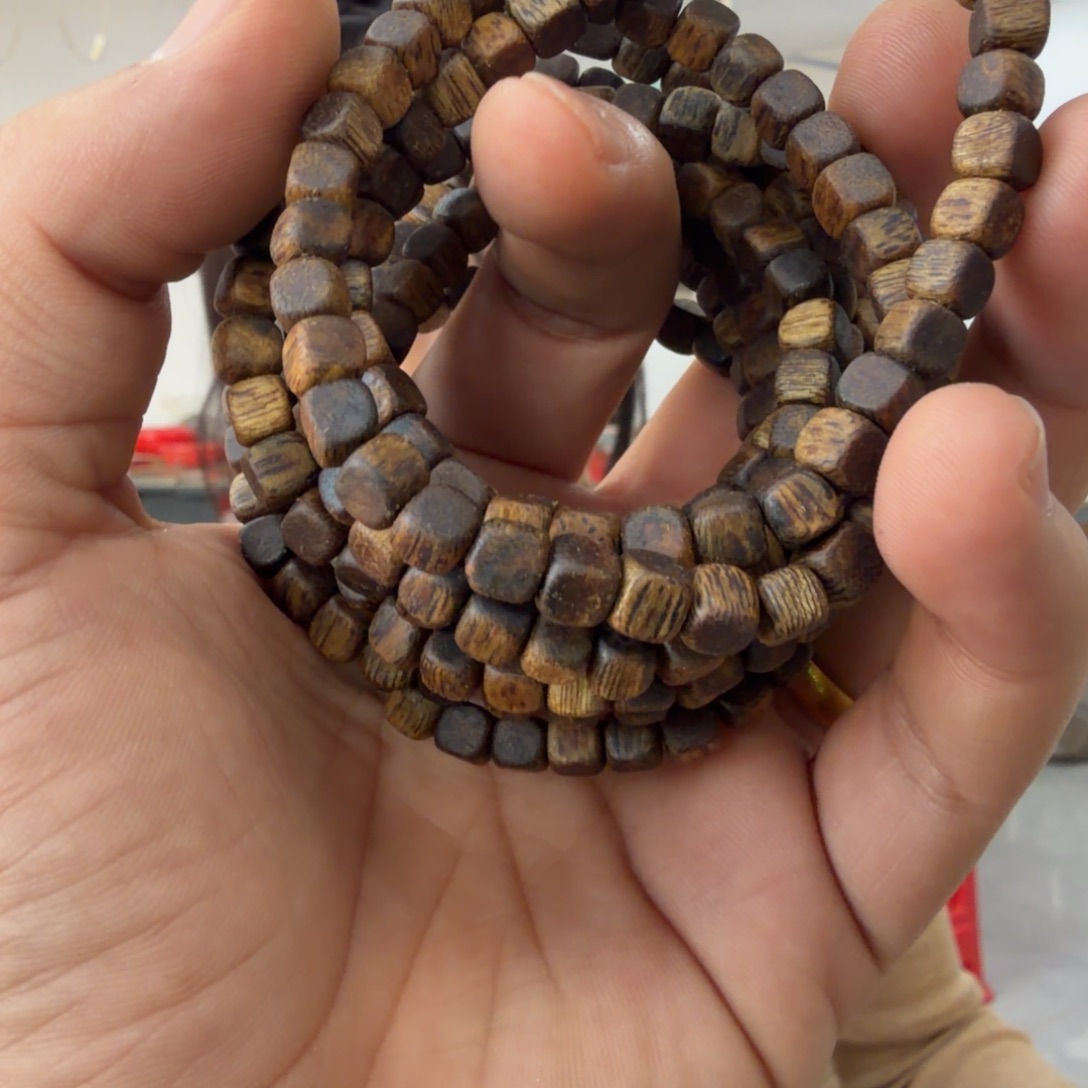 沉香碎屑沉香方糖唐结品种5mm