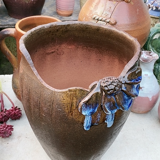 【闪购商品】紫砂花盆20.29花盆花盆