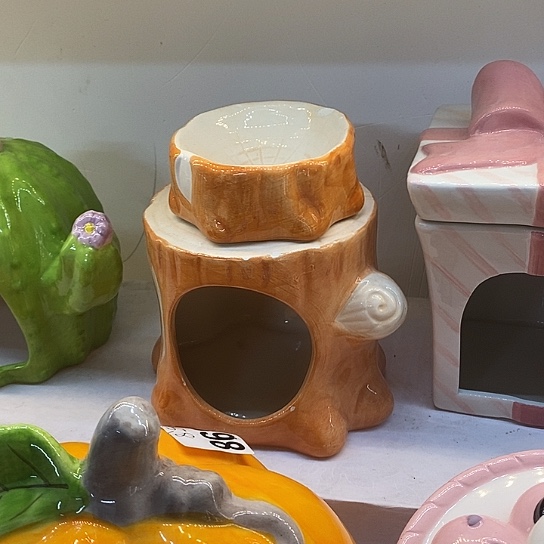 摆件陶瓷微瑕摆件掉色冰裂