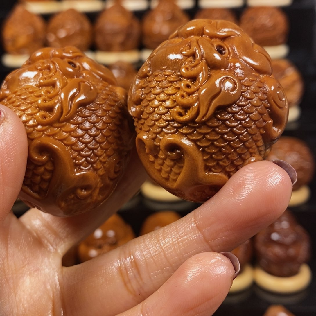 橄榄核吊坠40貔貅0000666