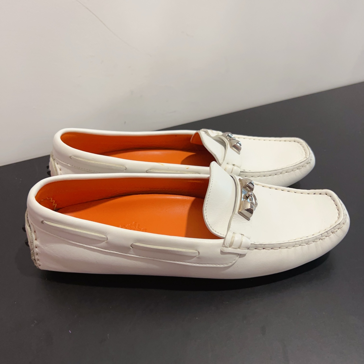 99新 Hermes/爱马仕 平底鞋 尺码35.5成色看直播GSS26162