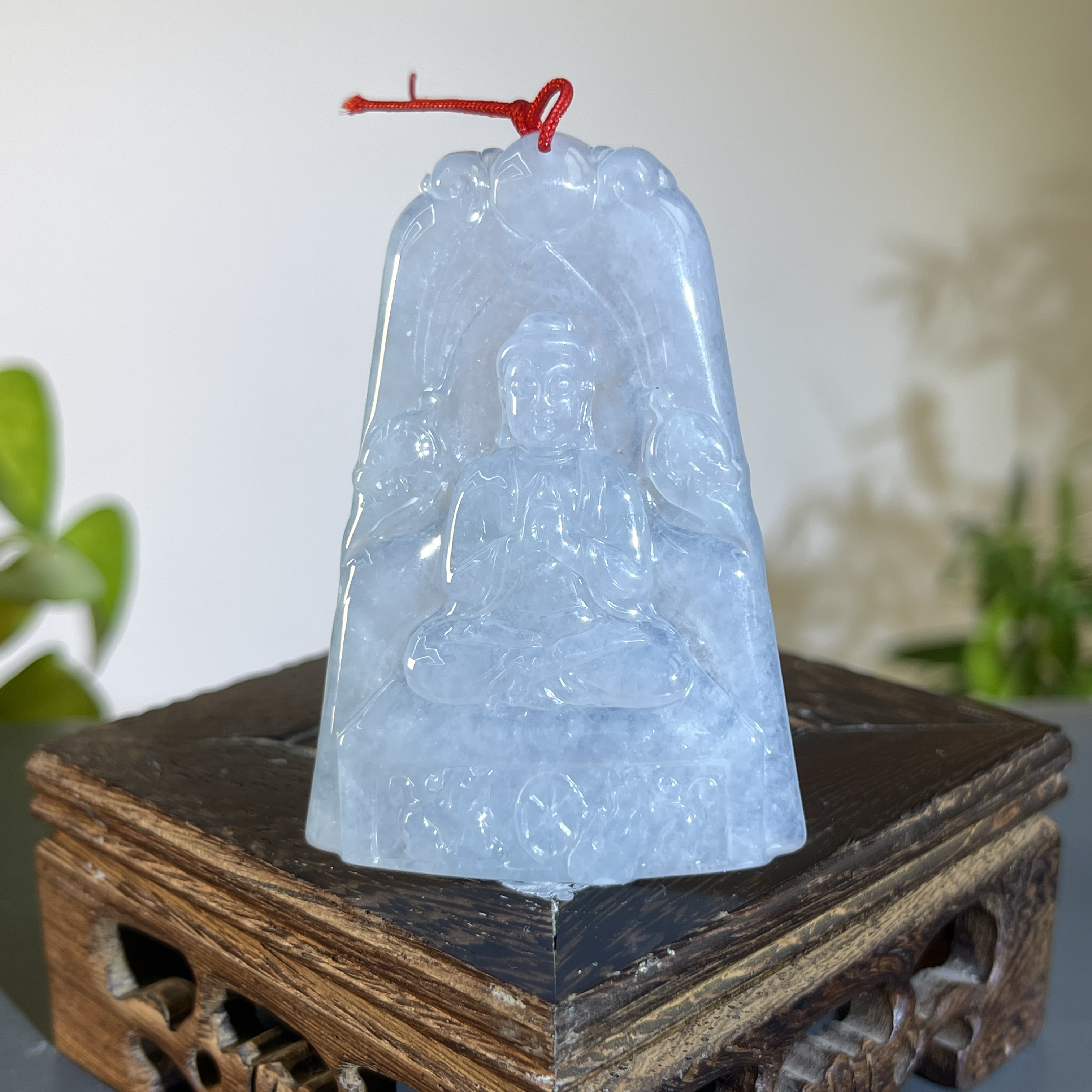 JTA27-147 天然缅甸翡翠A货  大日如来