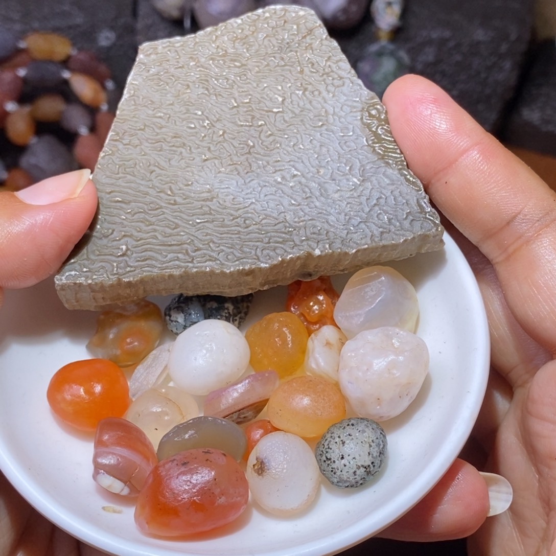 未镶嵌手链玛瑙/玉髓