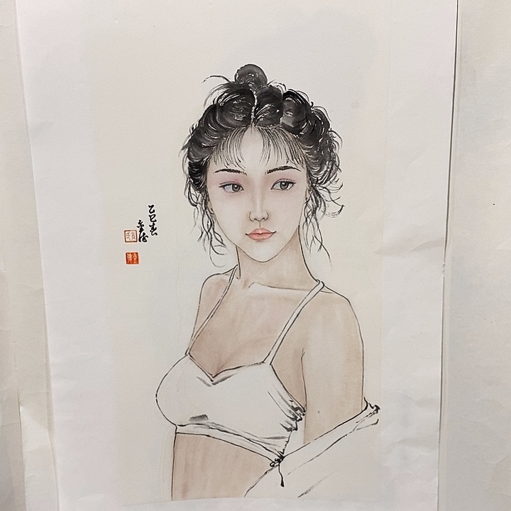 国画手写手绘作品330