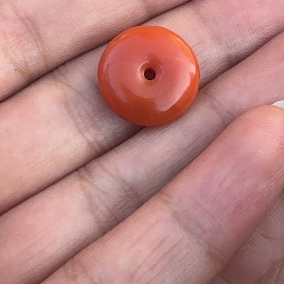 南红玛瑙未镶嵌手链满色满肉柿子红